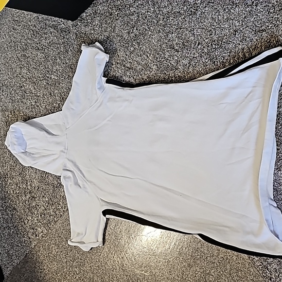 STUNNING DKNY WHITE HOODIE DRESS - Picture 8 of 9